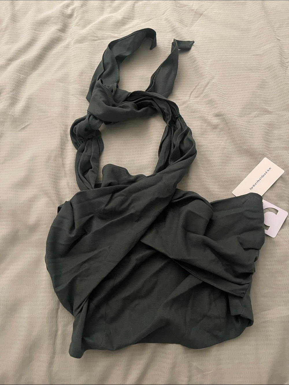 Commense Olive Green Casual Top with Branded Tag